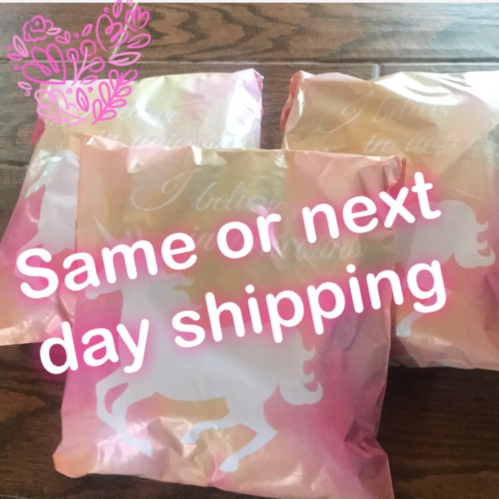 Same or next day shipping 💜💓🦄
